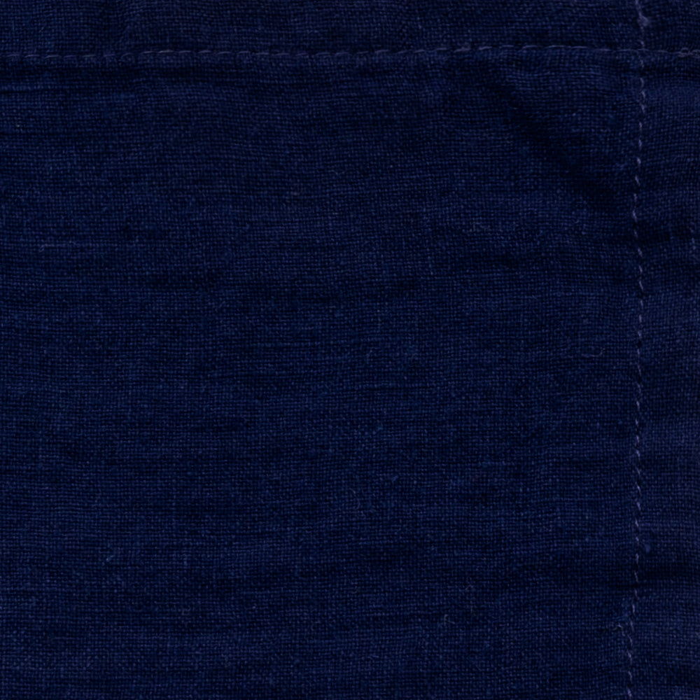 Navy Blue Linen Tablecloth