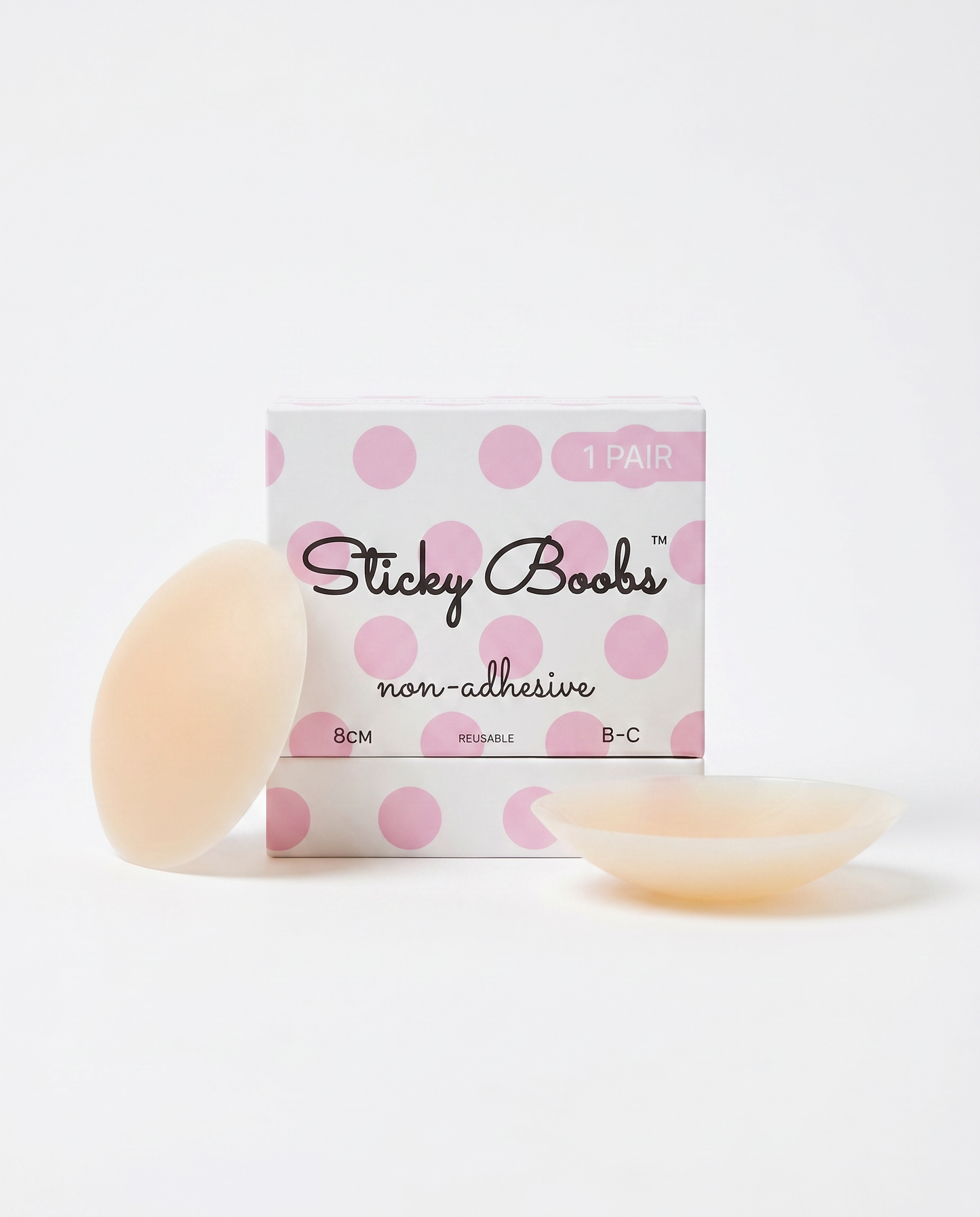 Sticky Boobs Non-Adhesive Silicone Nipple Covers – Reusable, No Glue