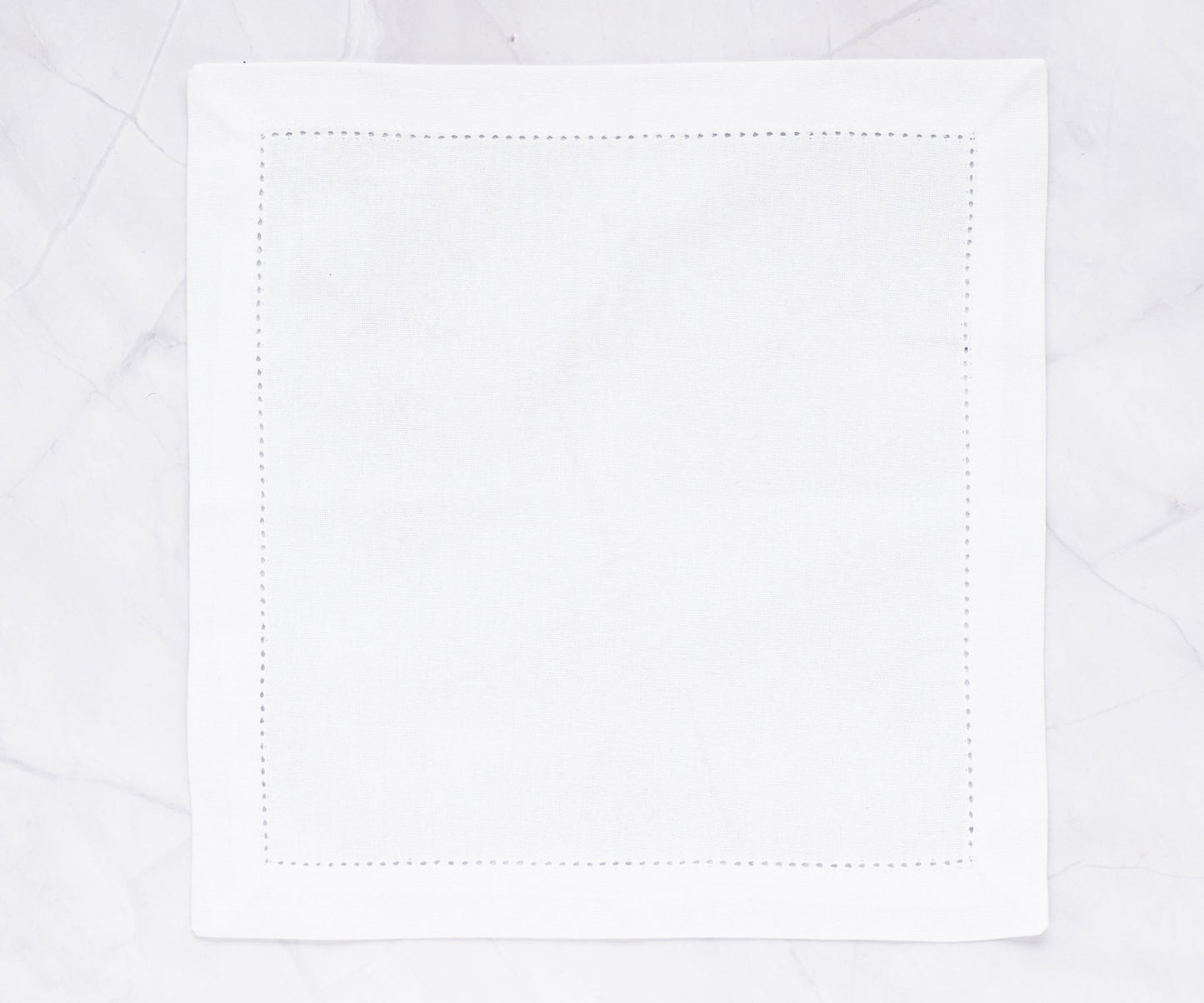 White Fabric Napkins - 22 inch