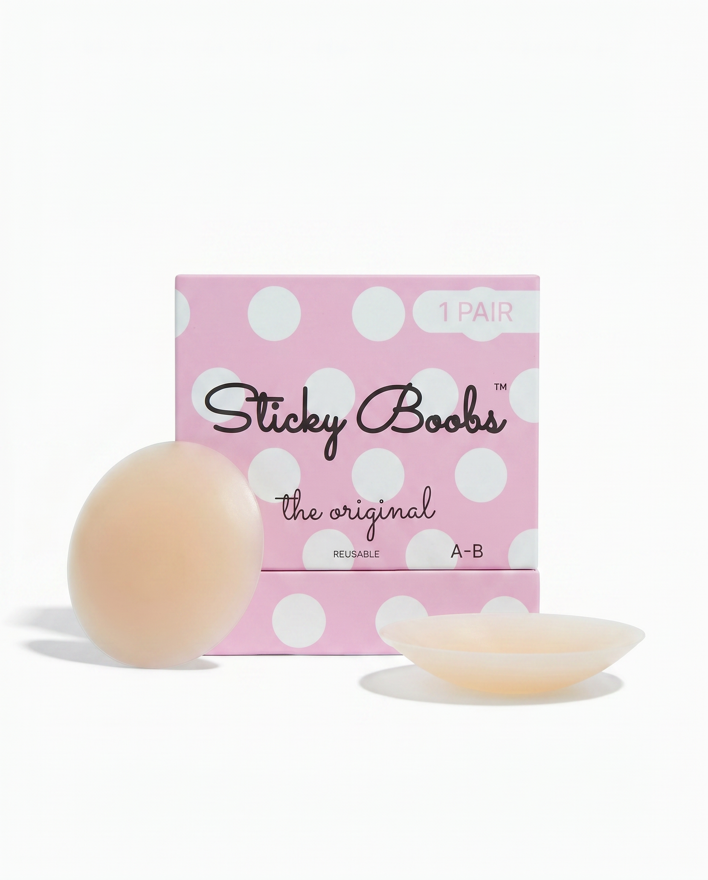 The Original Sticky Boobs – Adhesive Silicone Nipple Covers