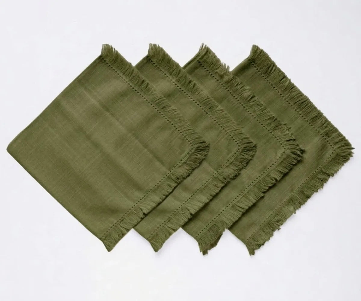 Olive Green Napkins
