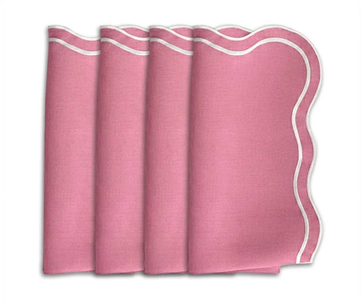 Pink Peony Napkins