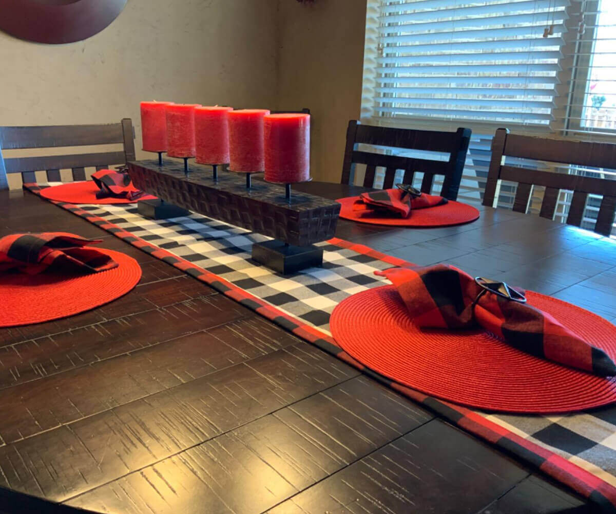 Cotton Napkins - Plaid Cloth Napkins