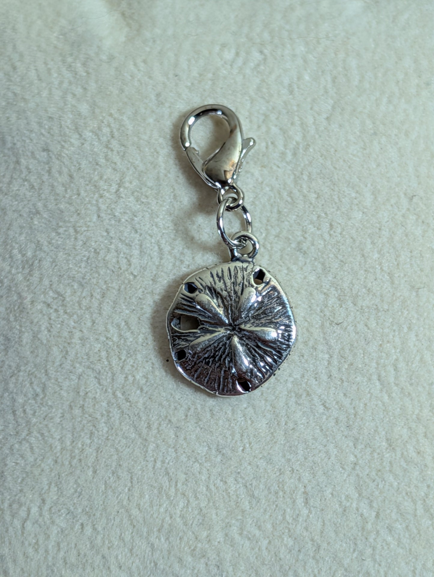 Handcrafted Sand Dollar Ocean Charm Sterling Silver