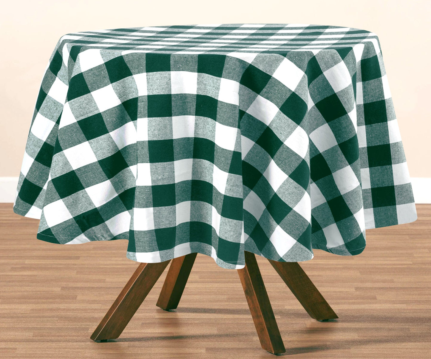 Green Round Tablecloth