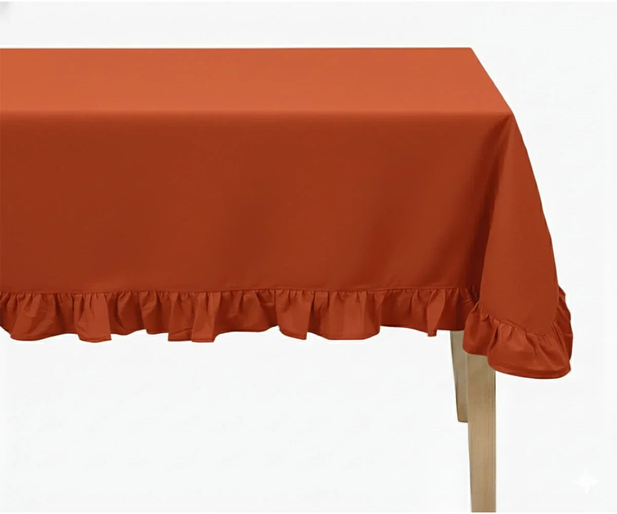 Ruffled Tablecloth