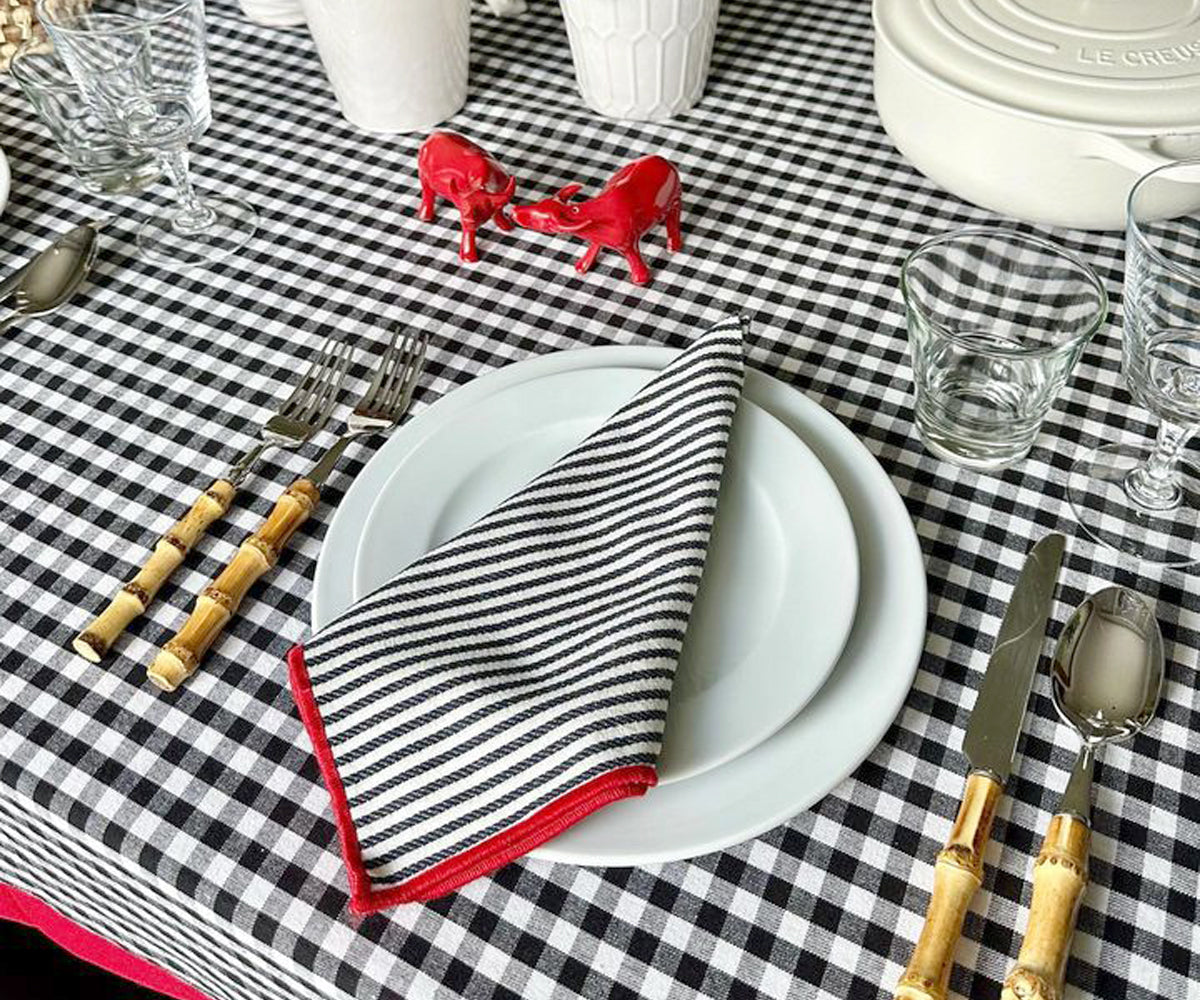 Gingham Tablecloth - Checkered Tablecloth
