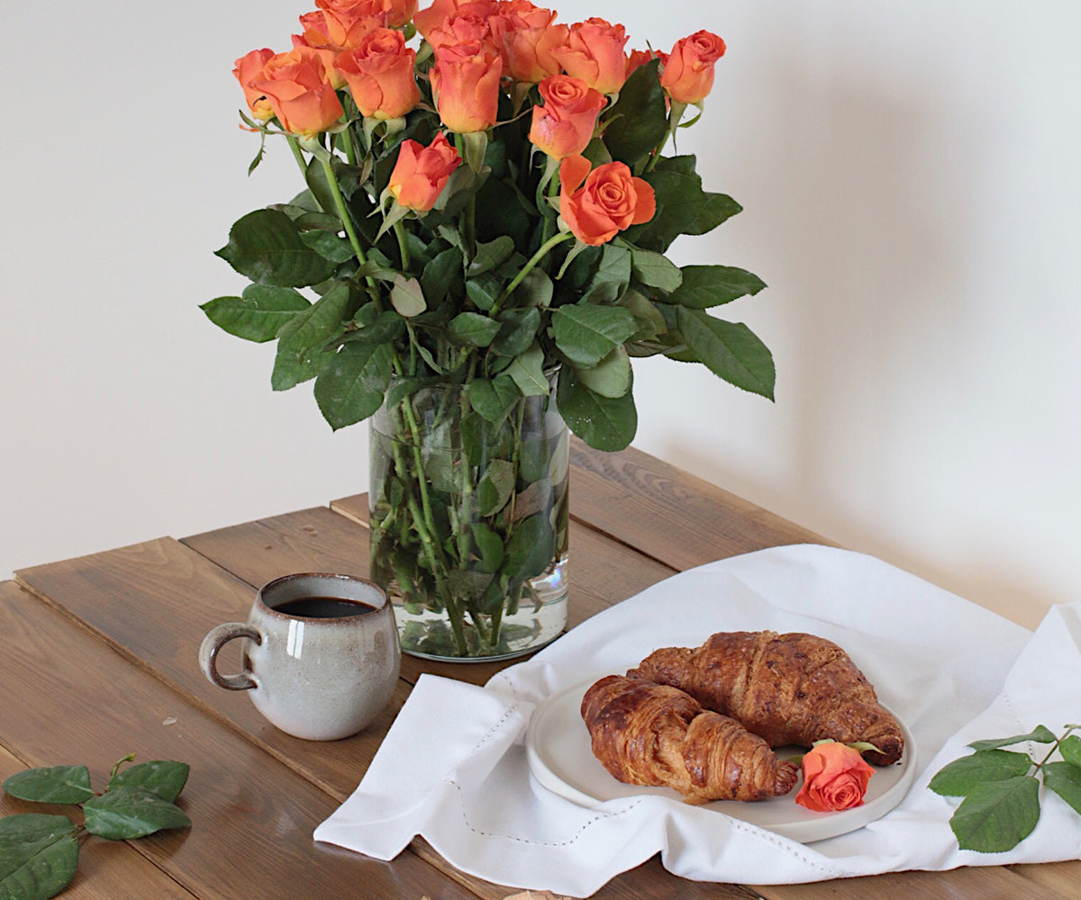 White Fabric Napkins - 22 inch