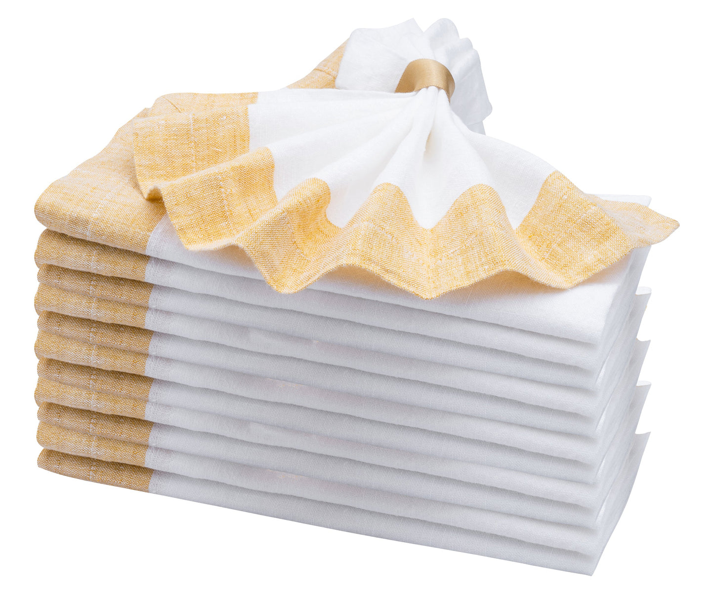 Border Linen Napkins