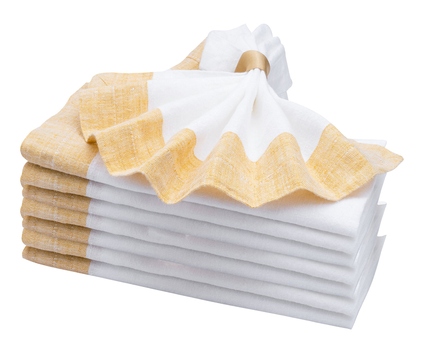 Mustard Linen Napkins