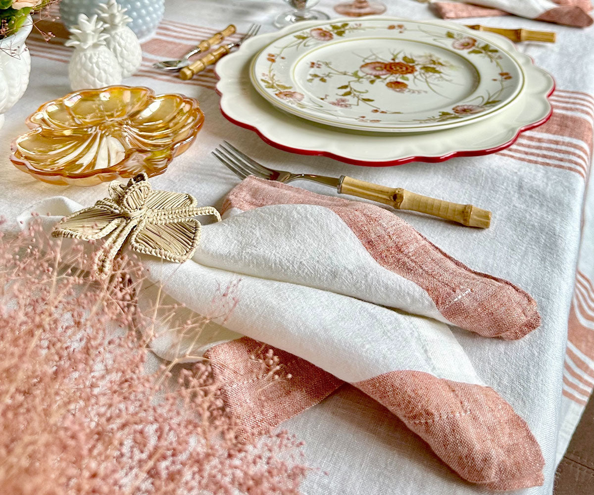 Terracotta Linen Napkins