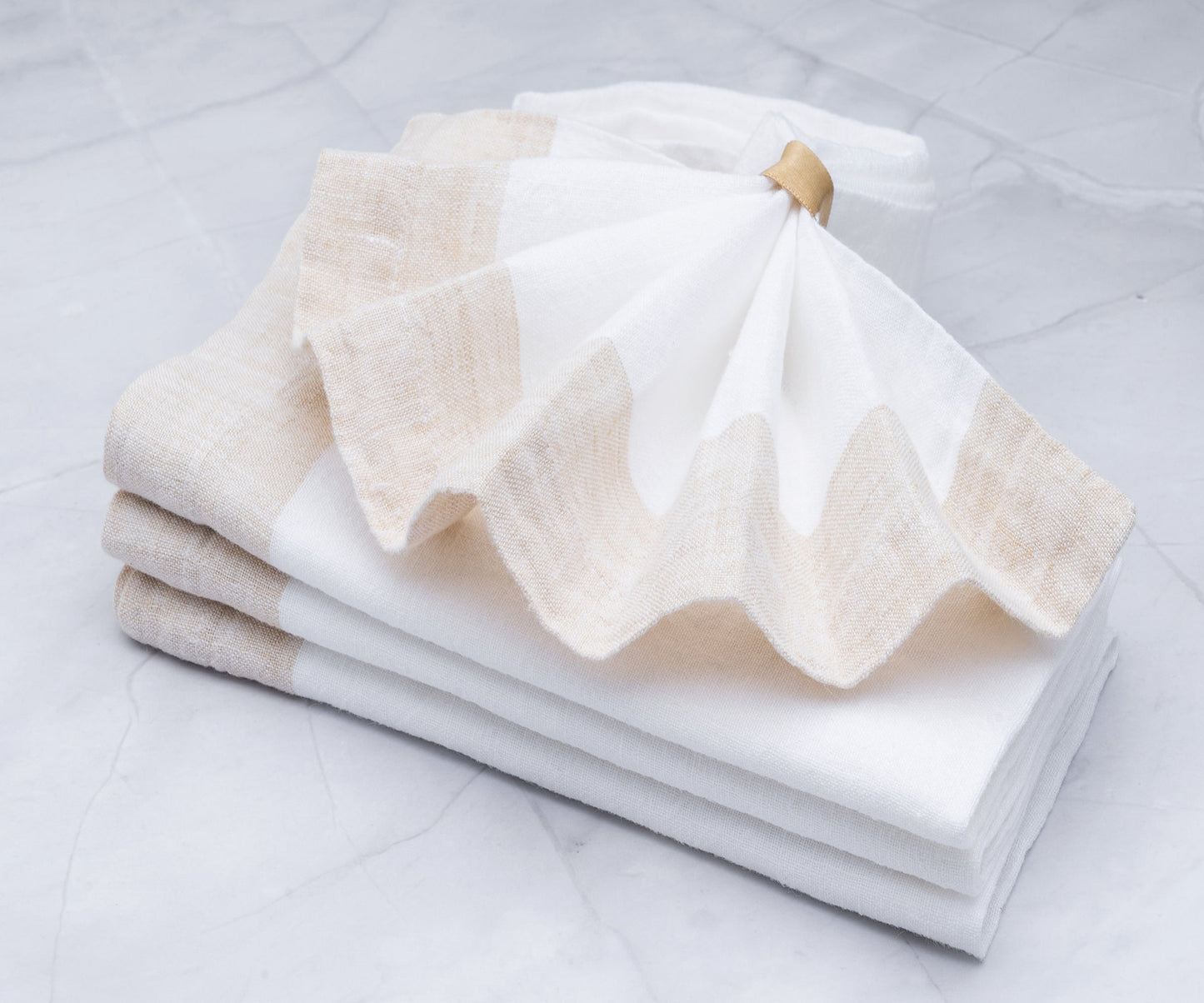 Border Linen Napkins