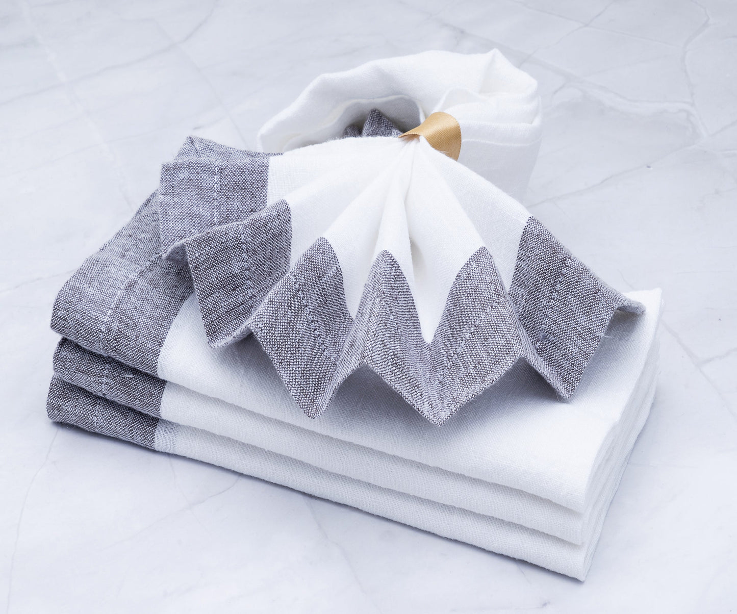 Grey Linen Napkins