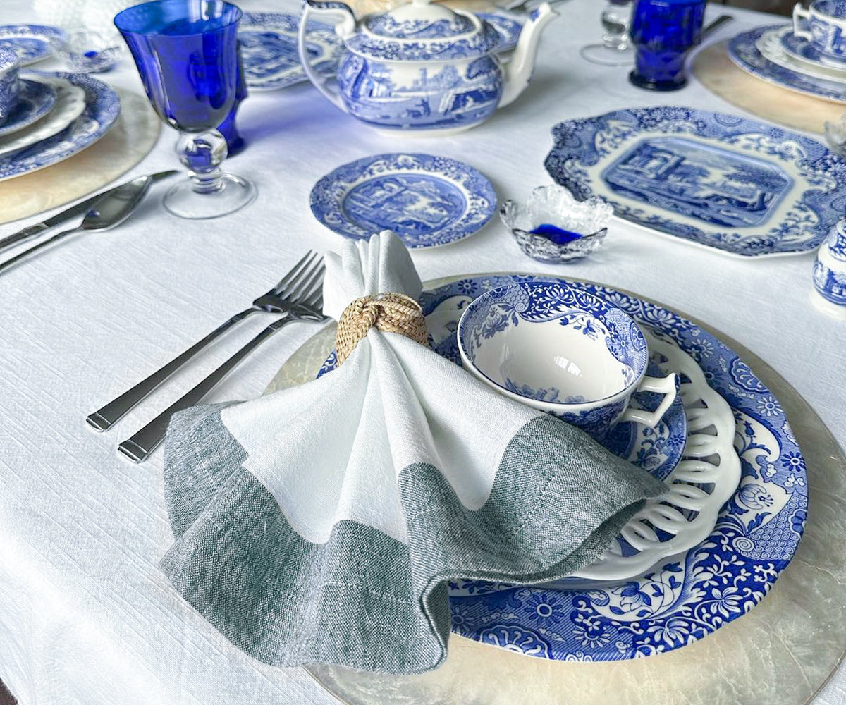 Border Linen Napkins