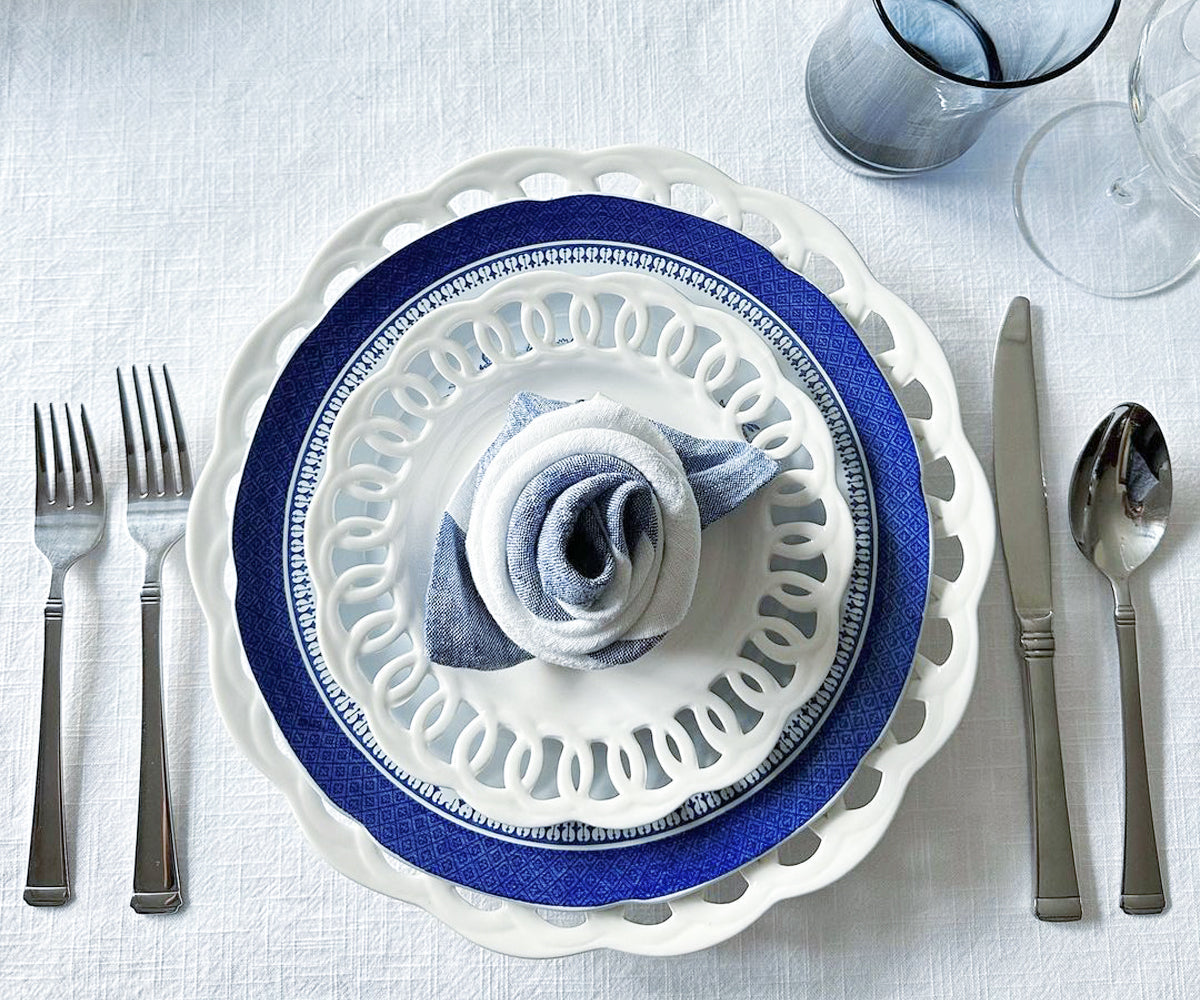 Border Linen Napkins