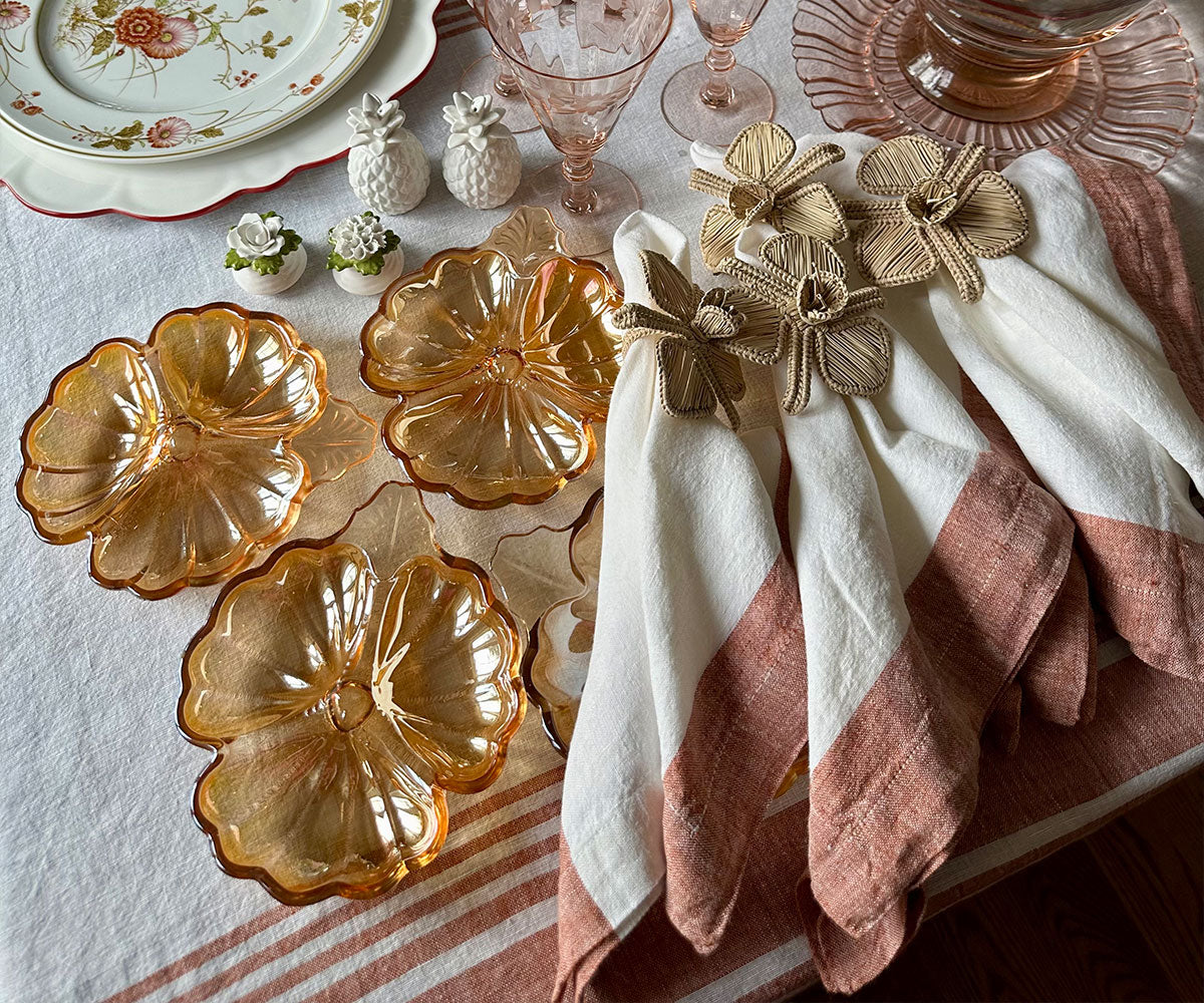 Border Linen Napkins