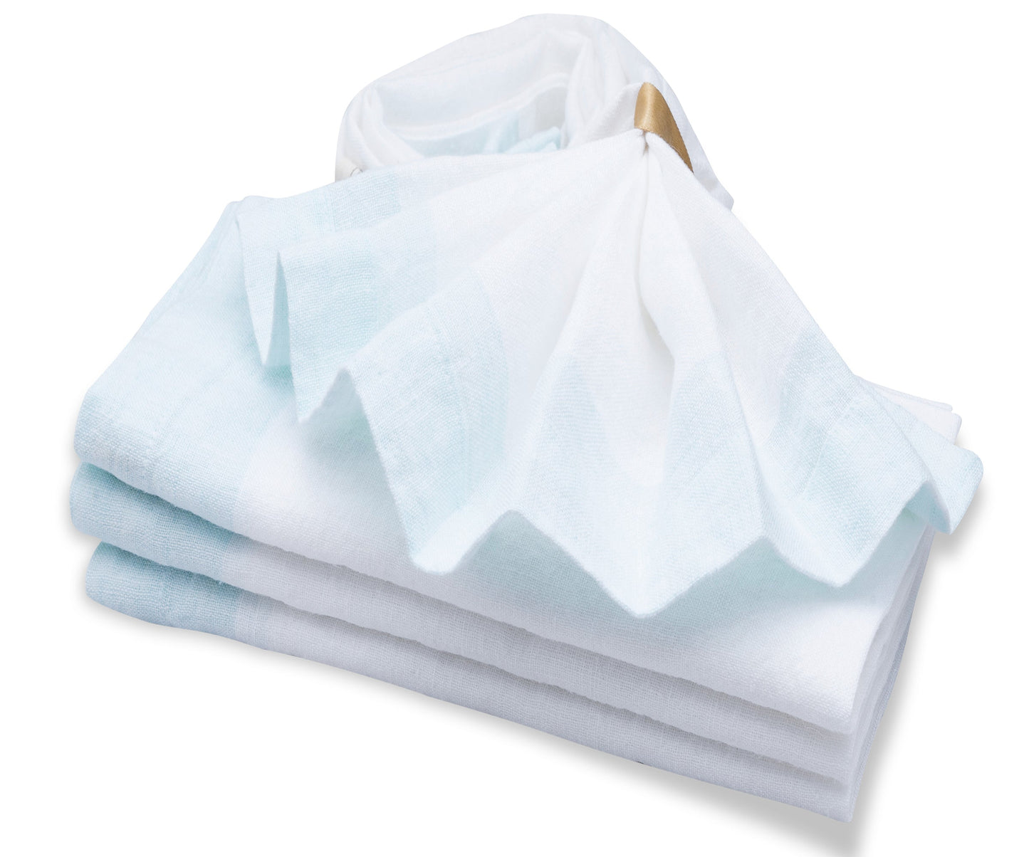 Light Blue Linen Napkins
