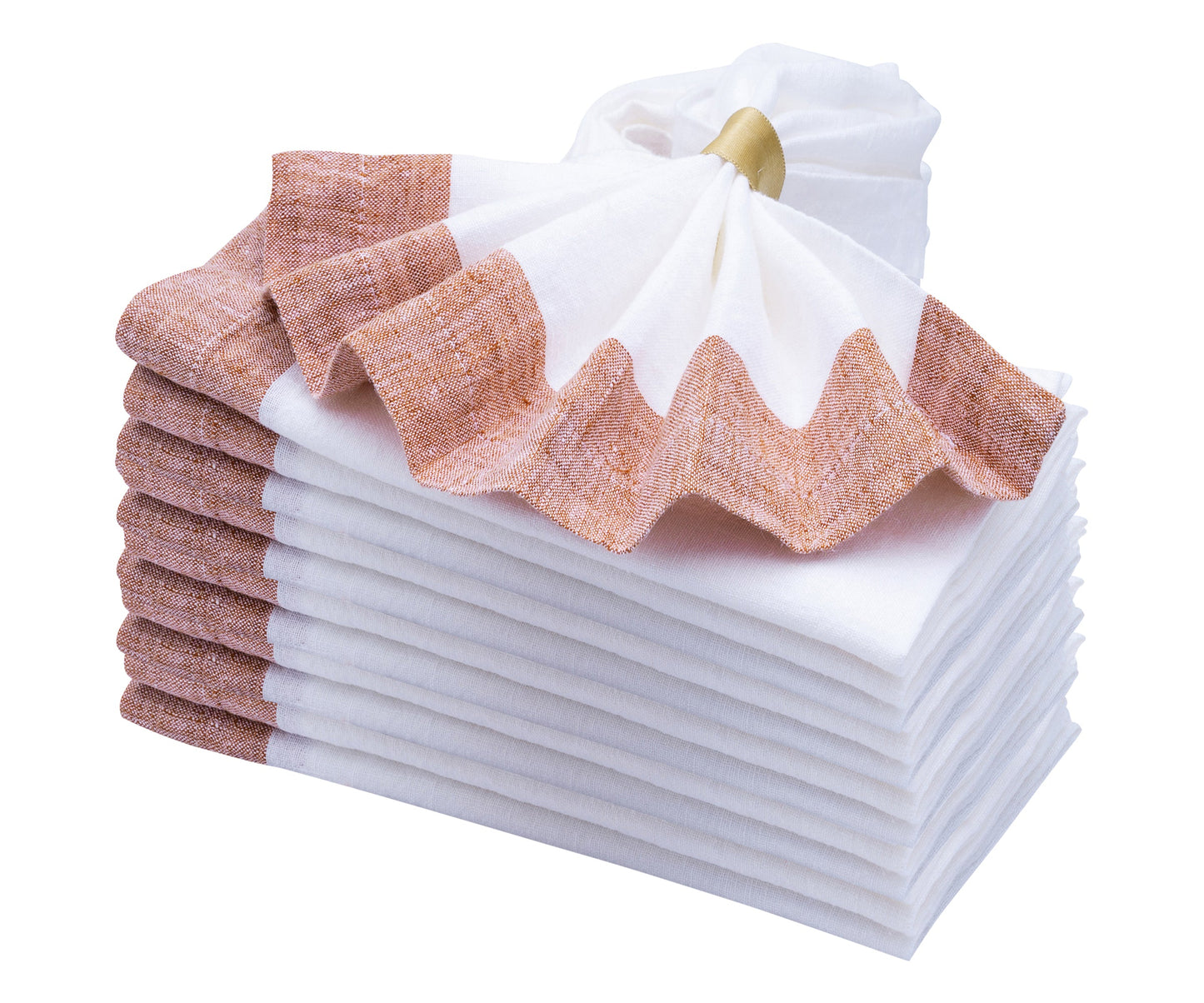 Terracotta Linen Napkins