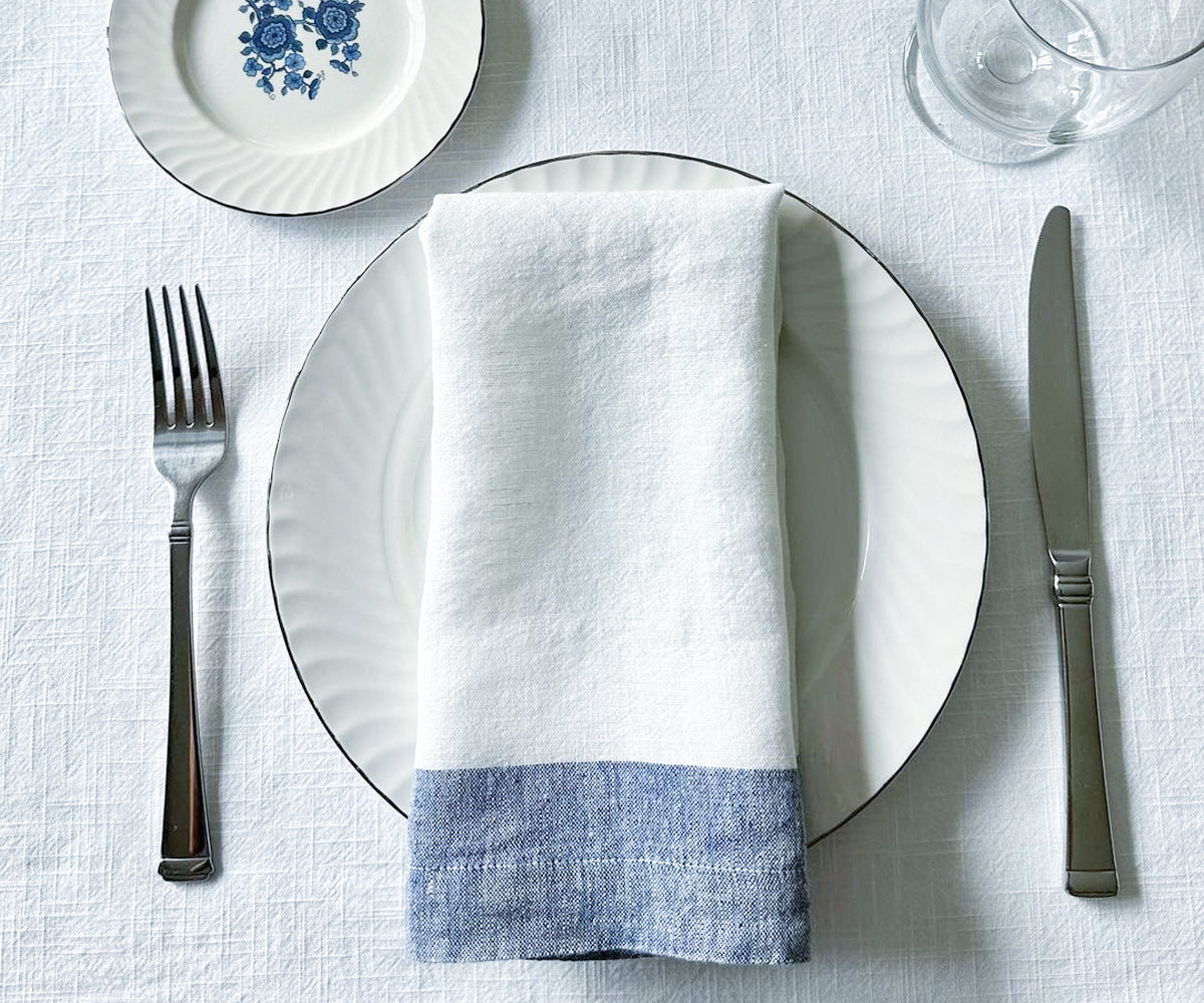 Border Linen Napkins