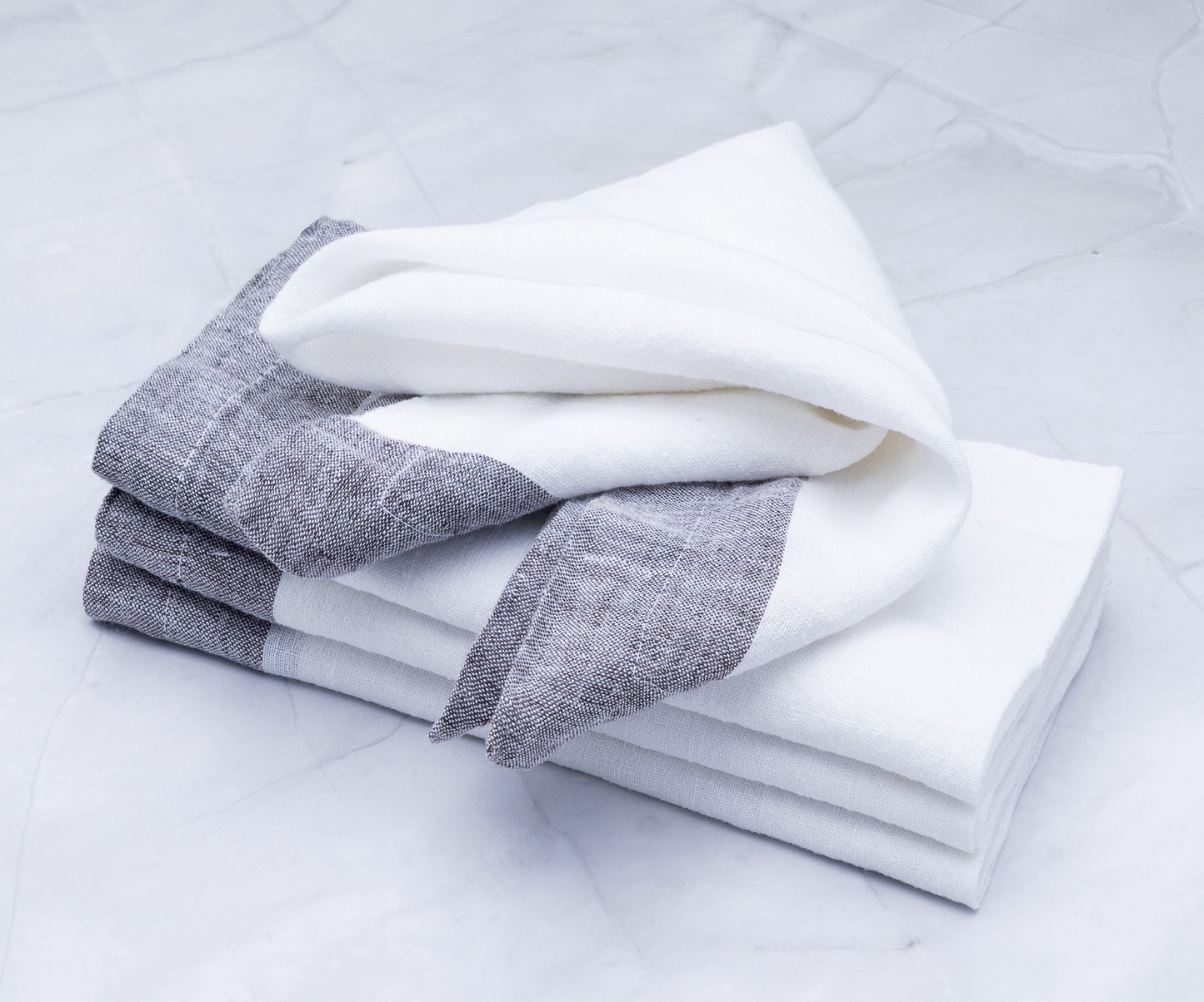 Border Linen Napkins