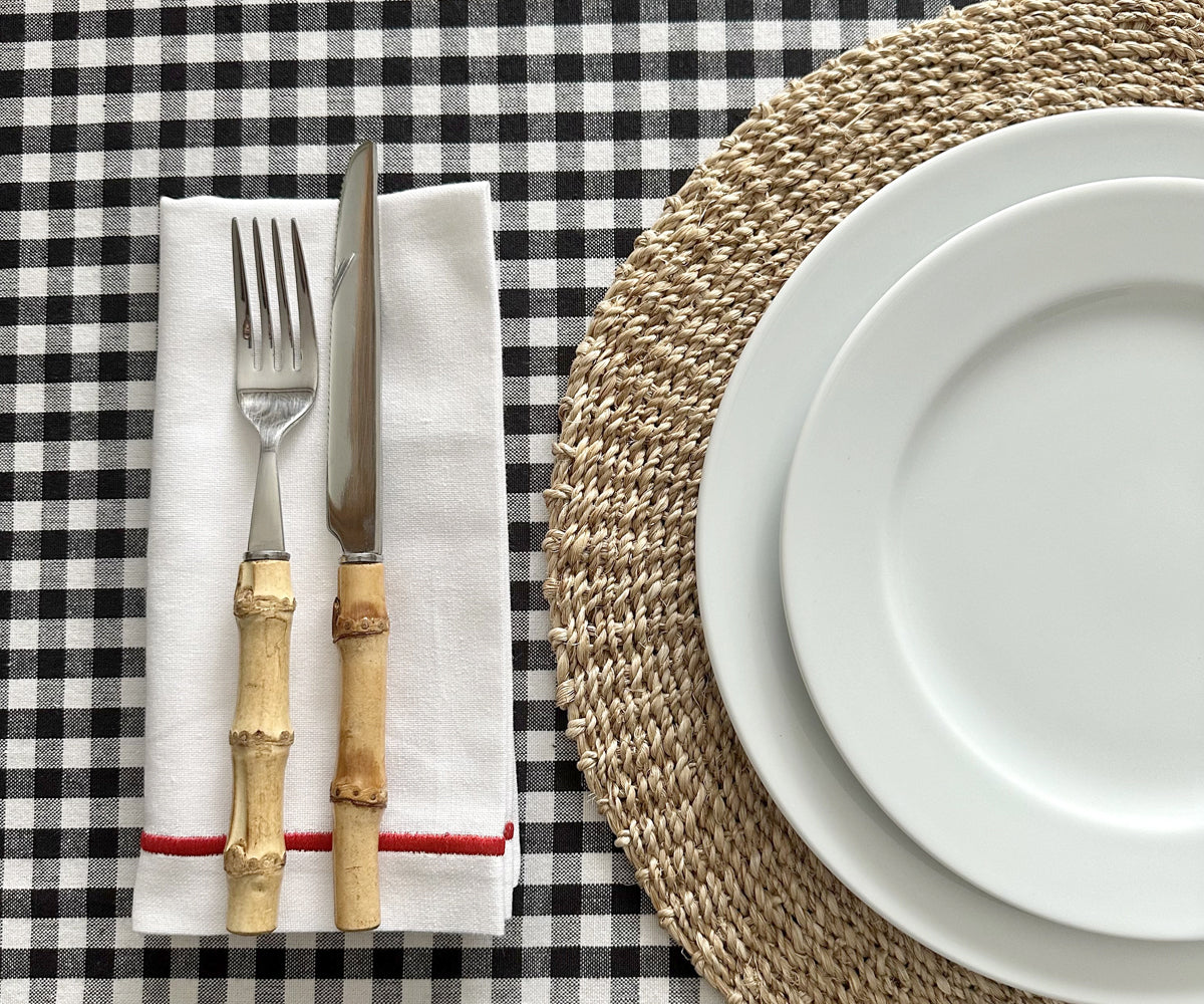 Dinner Napkins - White Cotton Napkins