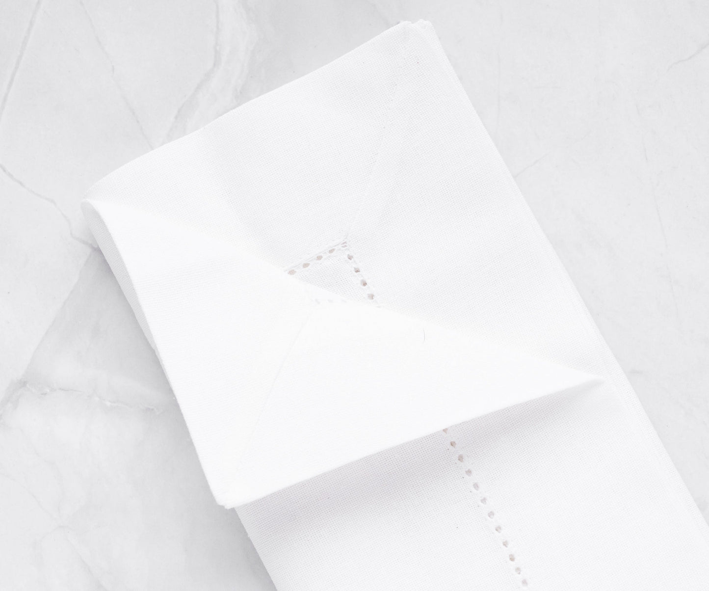White Cocktail Napkins - 10 Inch Napkins