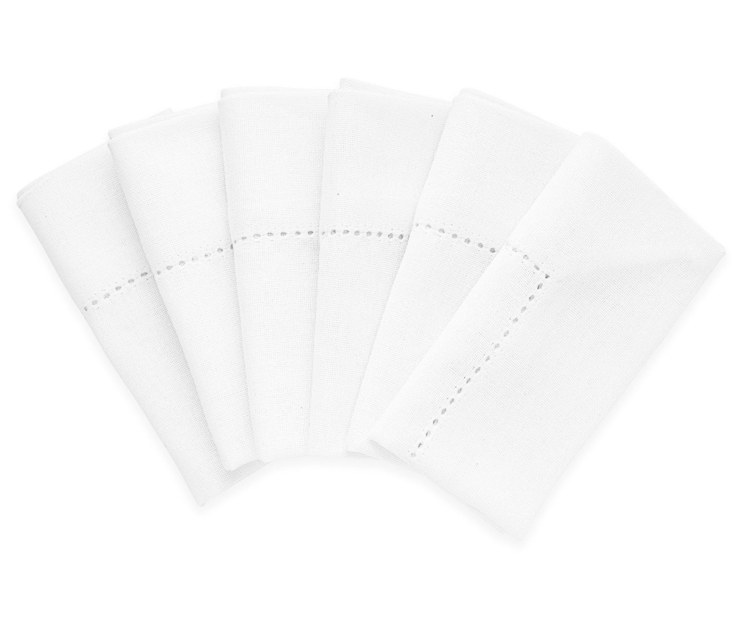 White Cocktail Napkins - 10 Inch Napkins