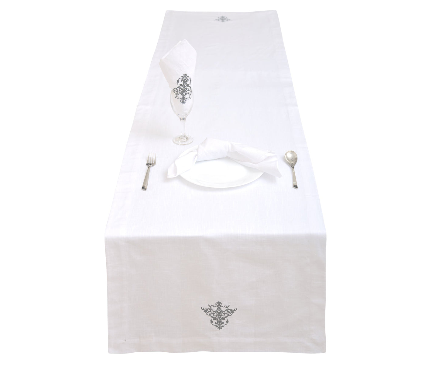 Embroidered Table Runner - Dining Table Runner