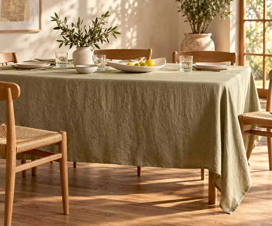 Willow Green Tablecloth