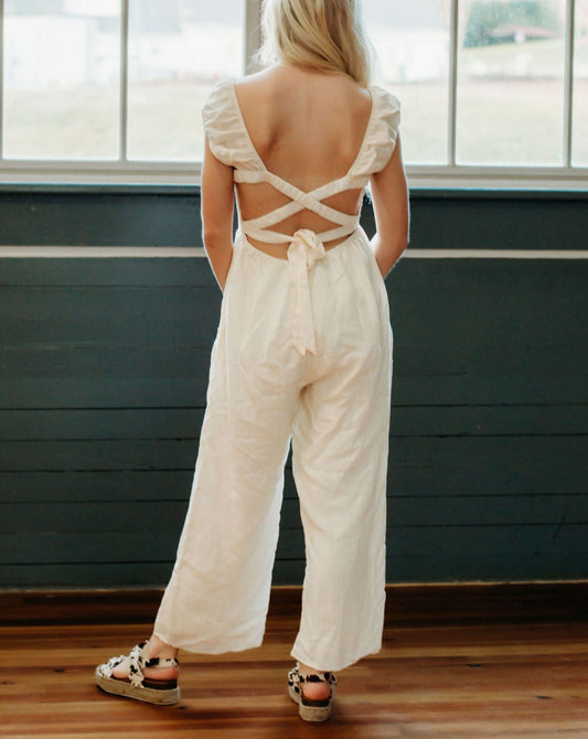 Criss-Cross Jumpsuit
